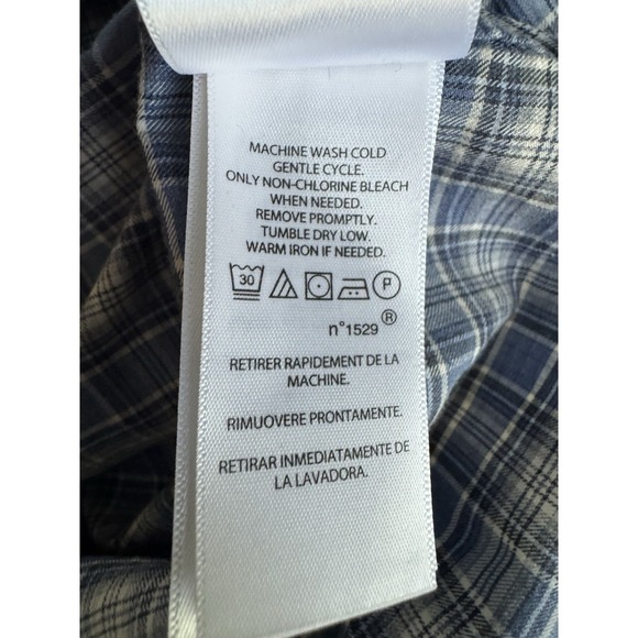 Ralph Lauren Shirt Mens Sz M Multicolor Plaid Button Blue Pony Long Sleeve - Picture 8 of 8